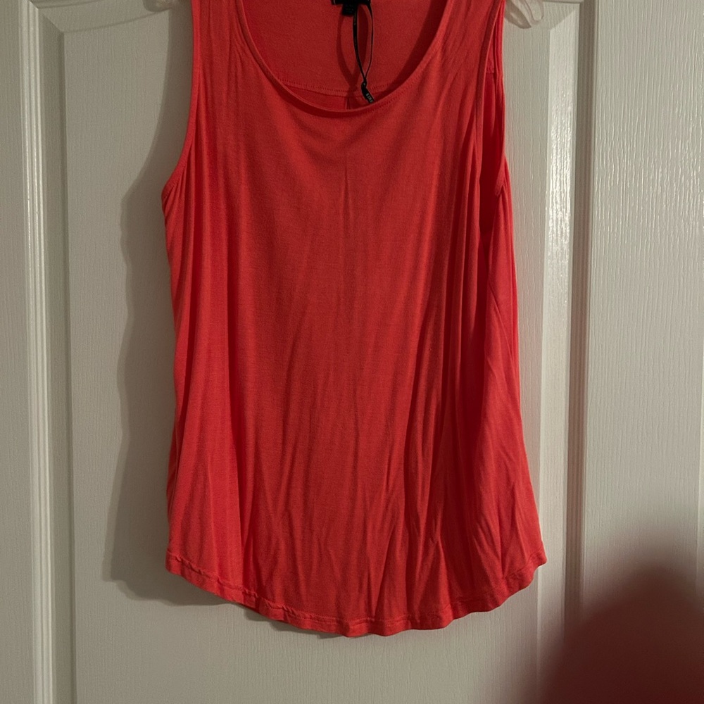 Coral Sleeveless Women's Top